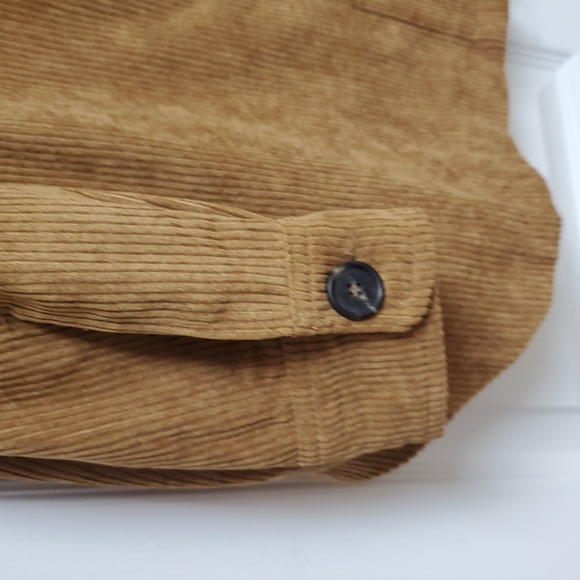Zenana Corduroy Shacket/Camel - Picture 6 of 12